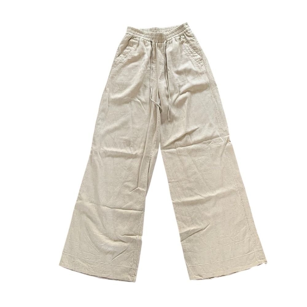 a new day Cream Wide Leg Pants